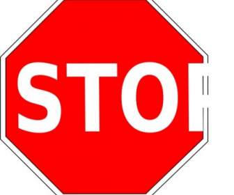Stop Sign Clip Art