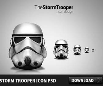 Storm Trooper Icône Psd