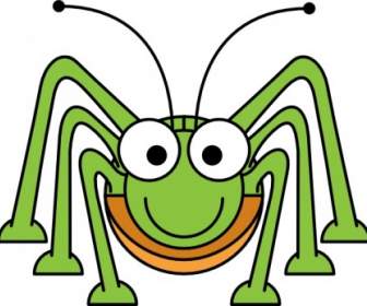Studiofibonacci Cartoon Grasshopper Clip Art