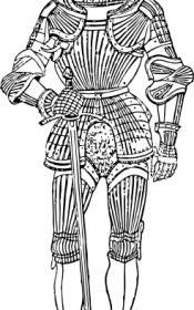 Suit Of Armor Front Clip Art