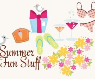 Summer Vector Icons And Fun Stuff