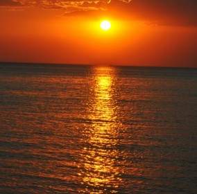 sun sunset rays