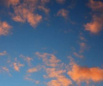 Sonnenuntergang Wolken-Hintergrund