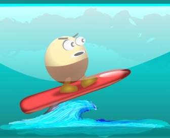 Elmer Surfing