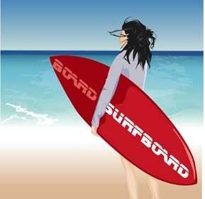 Surfing Sport Wektor