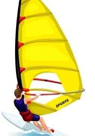 Surfen Sport Vektor