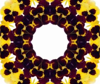 Surreal Pansy Background