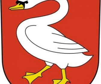 Swan Goose Coat Of Arms Clip Art