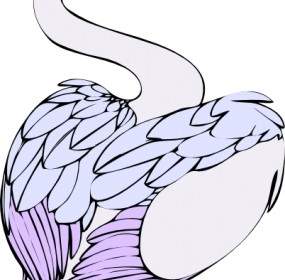 Swan Berjalan Clip Art