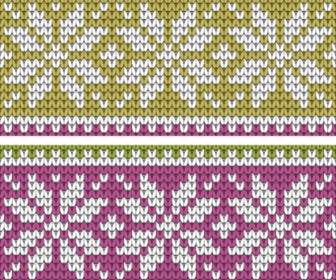 Sweater Texture Vector Background