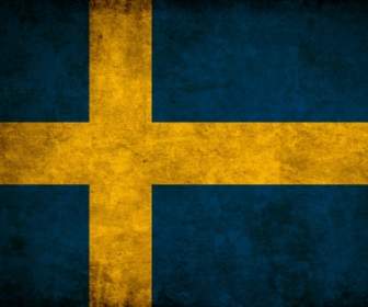 スウェーデンの国旗の壁紙のスウェーデンの世界