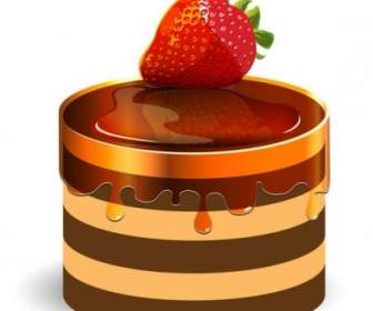 Sweet Strawberry Jam Vector