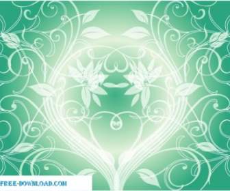 Swirly Green Vector