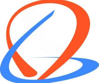 Swirly Logo Clip Art