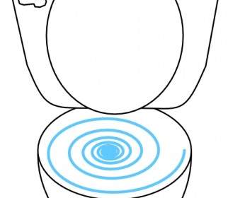 Clipart De Swirly WC