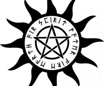Simbolo Con Pentagramma