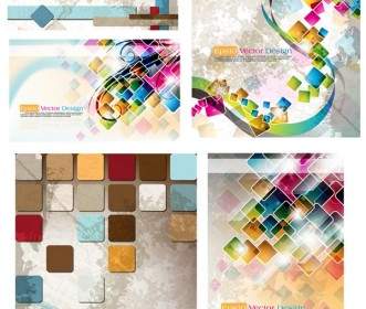 Symphony Checkered Background Vector