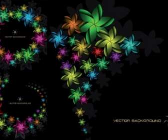 Symphony Of Flowers Vector