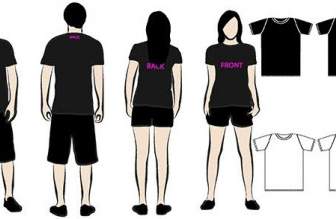 T Shirt Template And Models