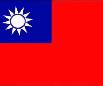Taiwan-Flagge-ClipArt-Grafik