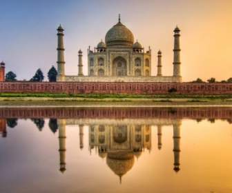 Taj Mahal Tapete Indien Welt