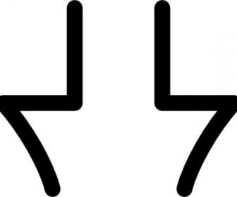 Takigakure Simbol Clip Art