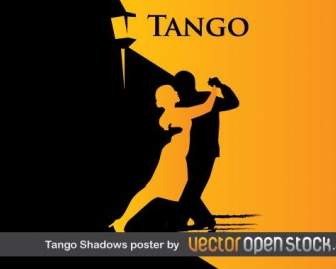 Cartel De Sombras De Tango