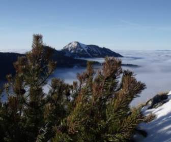 جبال تاترا في فصل الشتاء