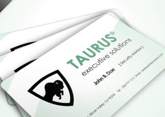 Taurus Biểu Tượng Kinh Doanh Thẻ