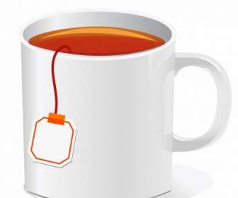 Tazza Di Tè Con La Bustina Di Tè