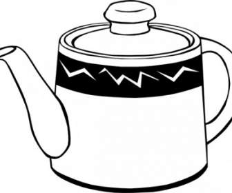 紅茶ポット クリップ アート