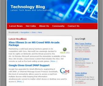 Technologie-Blog-Vorlage