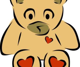 Teddybär Mit Herz