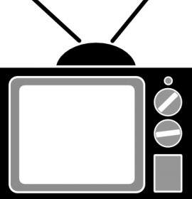 Clipart De Télévision Antenne