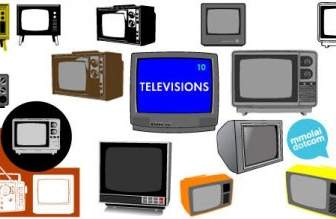 Fernseher-Vektor