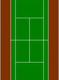 Tenis Court Clip Art