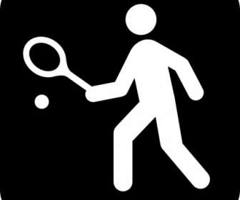 테니스 또는 Squah 법원 클립 아트