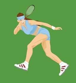 Tennis-Sport-vektor