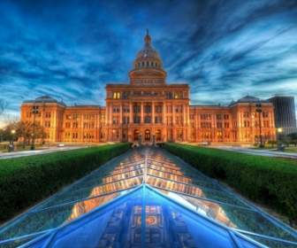 Texas Stanie Capitol Tapeta Stany Zjednoczone świata