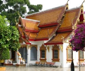 Templo Budista De Tailândia