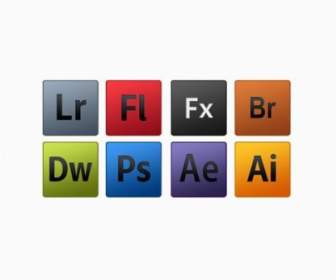 Die Adobe-Iconspsd Geschichtet