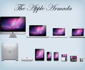 Le Pack D'icônes Icônes Apple Armada