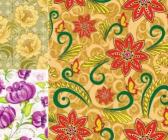The Background Fabric Pattern Vector