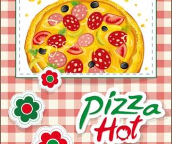 Il Cartone Animato Pizza03vector
