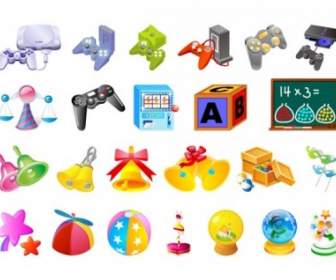 The Fourth Children Toys Vector