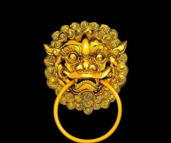 華麗的中國黃金 Steller 門環
