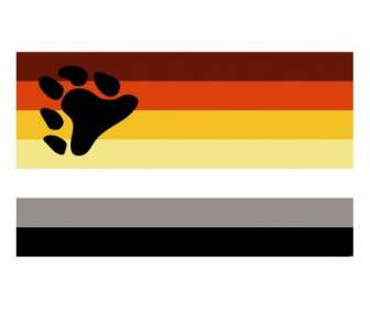 A Bandeira De Irmandade Internacional De Urso