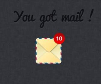 The Mail Web Icon Psd Layered