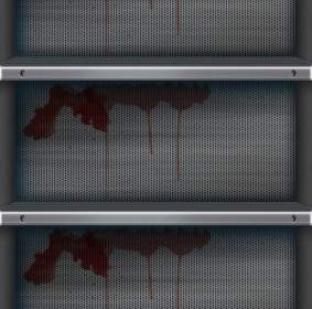 The Metal Horror Bookcase Psd Layered