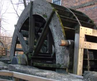 The Mill Wheel At Salt Creek